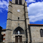 L'église Notre Dame de Marsac-en-Livradois.