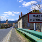 Arrivée à Marsac par la route de Chadernolles.