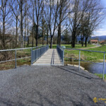 Mais aussi, la rivière "La Dore", où nous pouvons nous promener en toute quiétude.