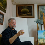 A Jazecar, notre ami peintre et photographe : Dragan LLIC, nous a invités à visiter sa galerie d'art.