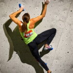 JAUBERT Anouck, finaliste de l'épreuve du bloc du Master National de Combiné Olympic.