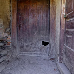 Le sentier du pisé, photo No7 : dans le village de Lavenal
