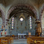 Jax-l'église Saint-Loup - Photo No002. L'intérieur de l'église.