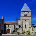 Saint-Jean-des-Ollières - L'église. Elle était fermée, je n'ai pas pu faire de photos de l'intérieur :-(